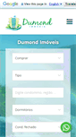 Mobile Screenshot of dumondimoveis.com.br
